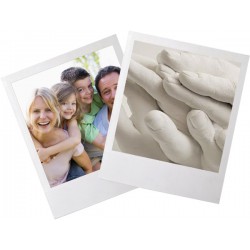 Kit de Moulage Main Couple Empreinte 3D Adultes Famille Pieds et