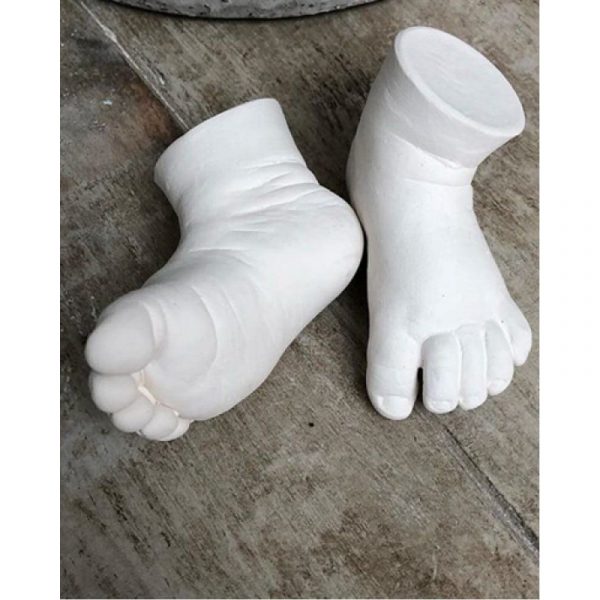 Rayher Kit DIY - Souvenirs de bébé - Moulage en plâtre des empreintes pas  cher 
